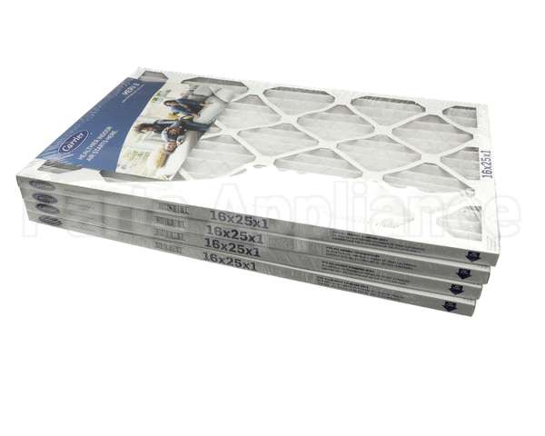 16X25X1-M8-C-P4 Carrier Merv 8 1" Filter Pack