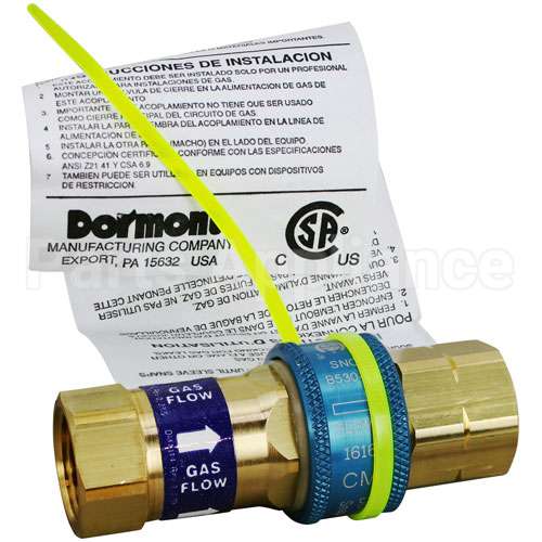 A-50 Compatible Dormont Quick Disconnect ?- 1/2"