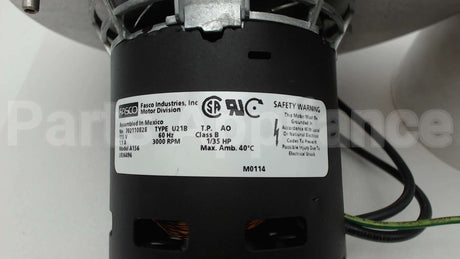 A156 Regal Rexnord - Fasco Draftinducermotor 115V 1Sp