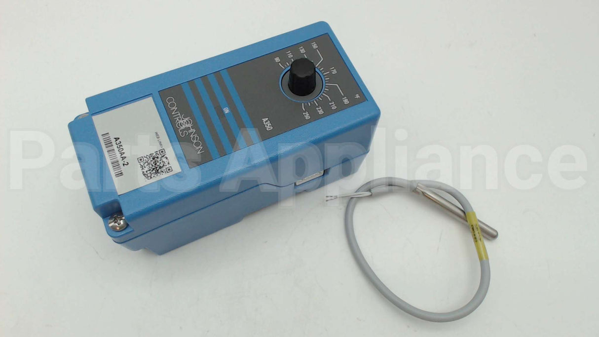 A350AA-2 Johnson Controls 90/250F Spdt 24Vw/Bulb,1/30Dif