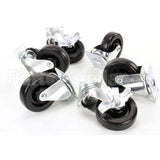 A35103 Compatible American Range 4 Swivel 3/W Brake Castr Set Of 6
