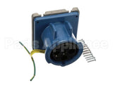 A460R9 Hubbell Lighting Service Inlet;Aluminum; 250Vac