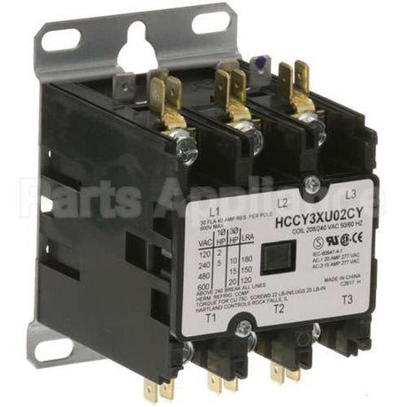 XNC6X125 Compatible General Electric Contactor 3P 30/40A 208/240V