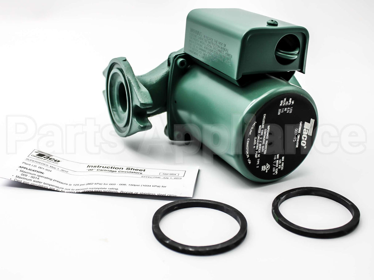007-F5 Taco C.i.pump,1/25Hp 3250Rpm 115V
