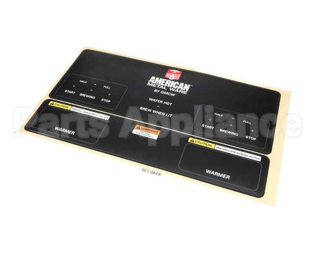 A546-130 Grindmaster Cecilware Decal, P400 Half Batch (Set)