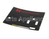 A546-216 Grindmaster Cecilware Ctrl Panel Lbl P-200E