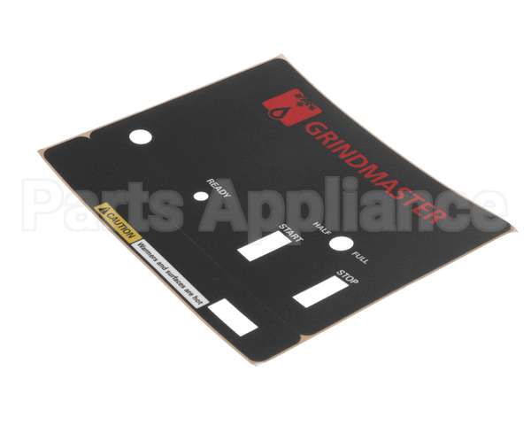 A546-216 Grindmaster Cecilware Ctrl Panel Lbl P-200E