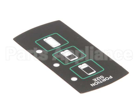 A546-383 Grindmaster Cecilware Decal, Touchpad Icb Select