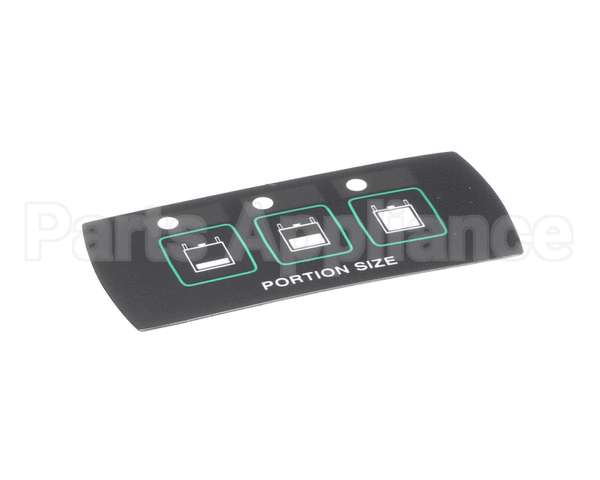 A546-384 Grindmaster Cecilware Decal, Touchpad Columb Select