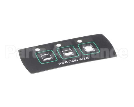 A546-384 Grindmaster Cecilware Decal, Touchpad Columb Select