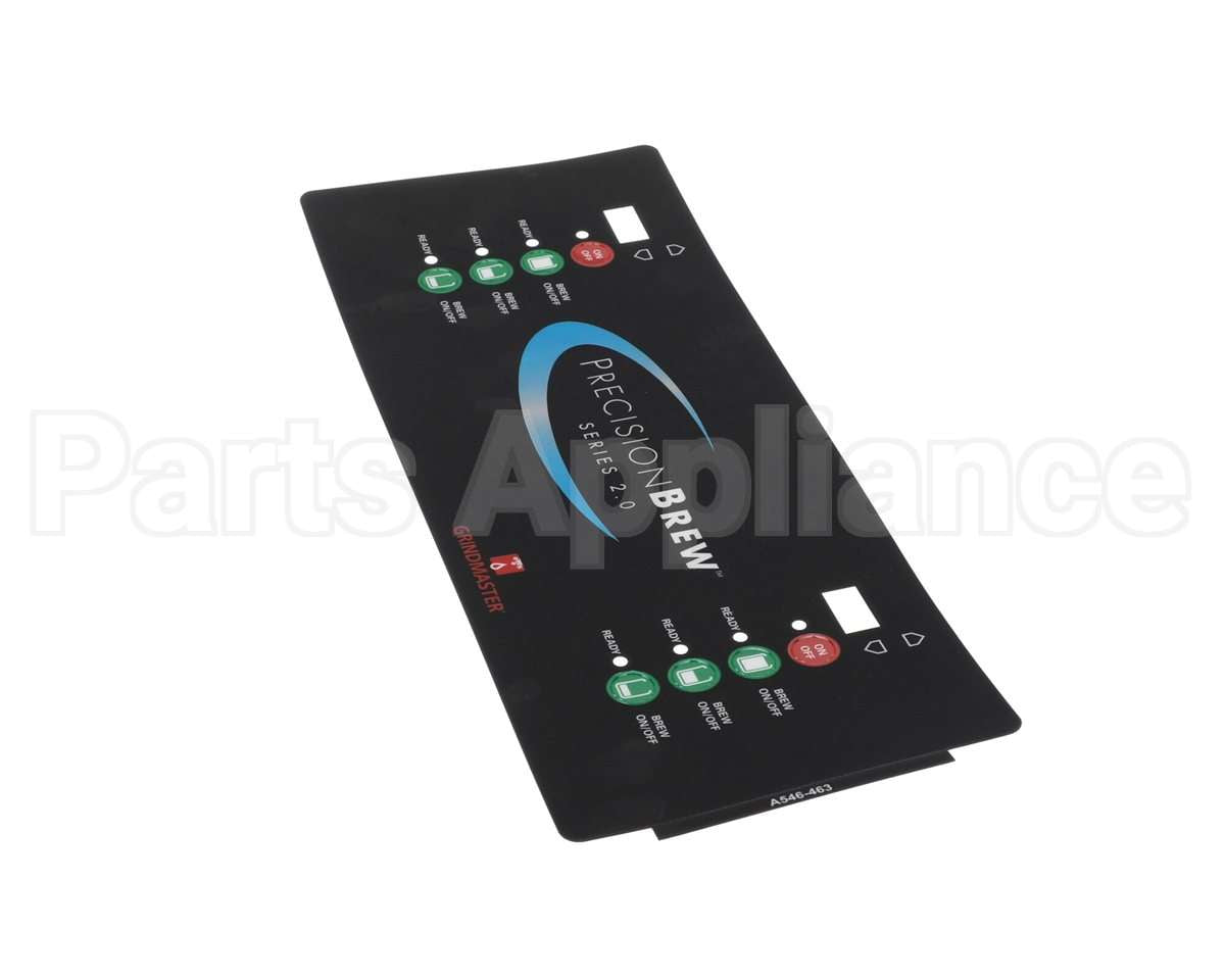 A546-463 Grindmaster Cecilware Decal, Top Panel Pb430 2Nd