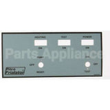 A6049101 Compatible Pitco Ovrly Fr Pnl Rh Label E147Ufm