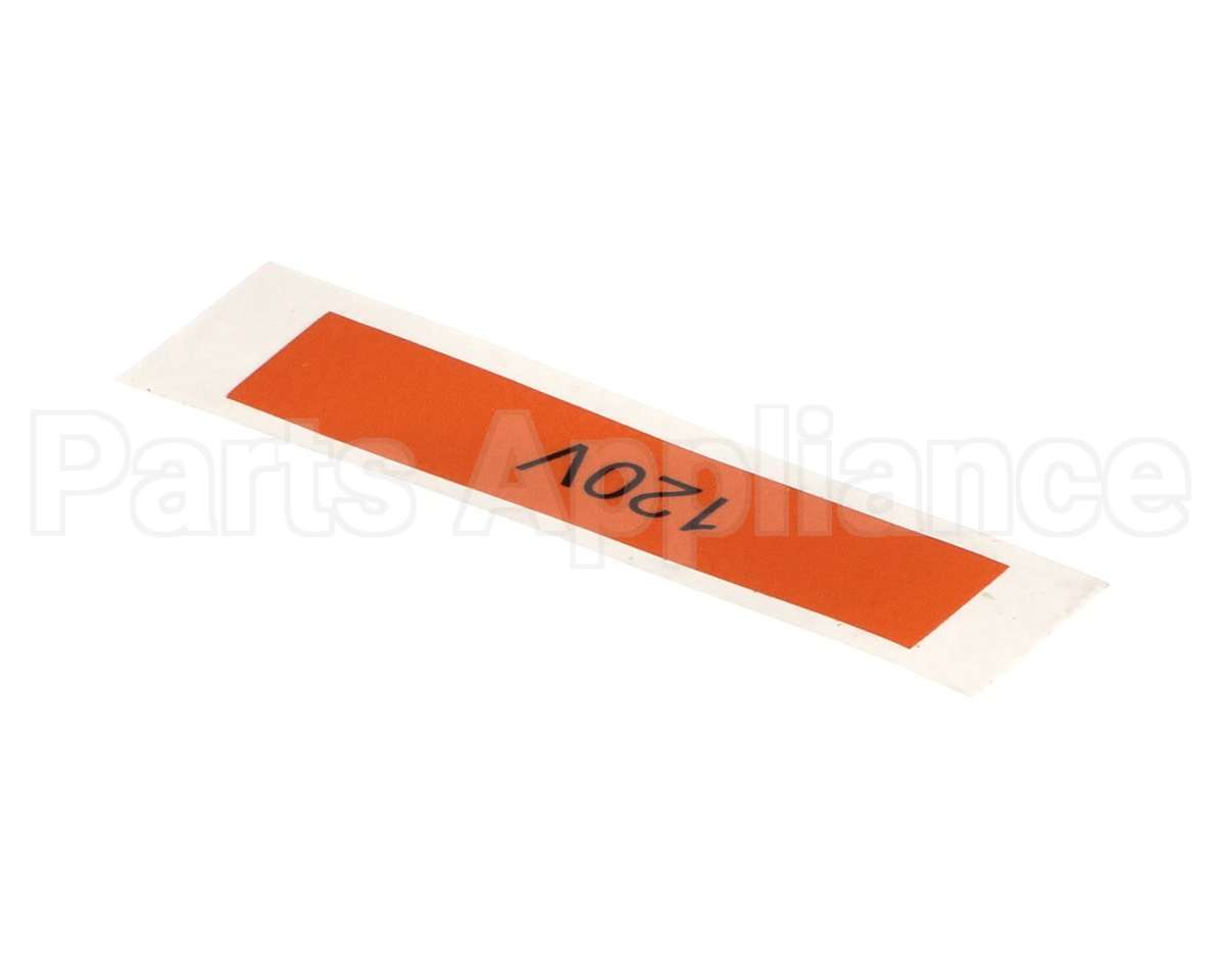 A6051601 Pitco Lbl,Marking Voltage (120V)
