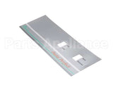 A6067101 Pitco Label,Ovrly Bezel Pg14D Man W/O