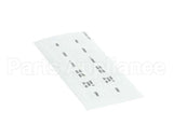 A6079001 Pitco Label,Decal Overelay Cmptr B.k.