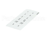 A6079001 Pitco Label,Decal Overelay Cmptr B.k.