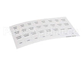 A6085002 Pitco Label,Culvers Rh