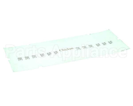 A6085501 Pitco Label,Ovrelay Hooters Chkn