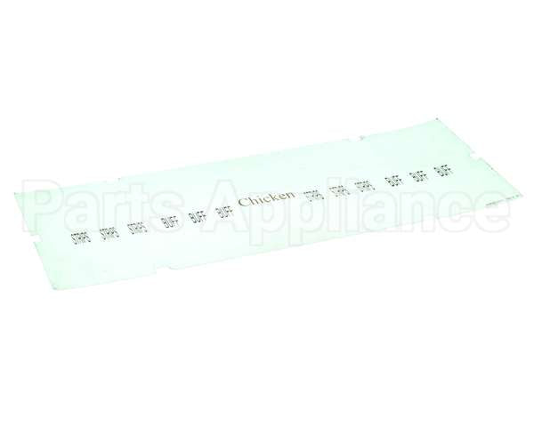 A6085501 Pitco Label,Ovrelay Hooters Chkn