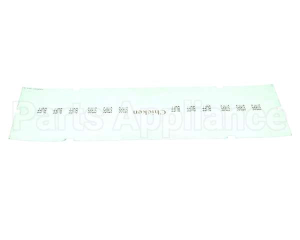 A6085501 Pitco Label,Ovrelay Hooters Chkn