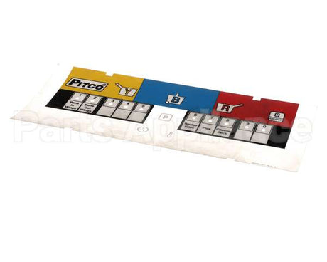 A6090701 Pitco Label,Ovrlay Wingstreet Sg