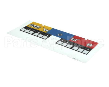 A6096301 Pitco Label,Ovrelay 3 Zn Blank