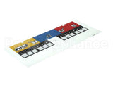 A6096301 Pitco Label,Ovrelay 3 Zn Blank