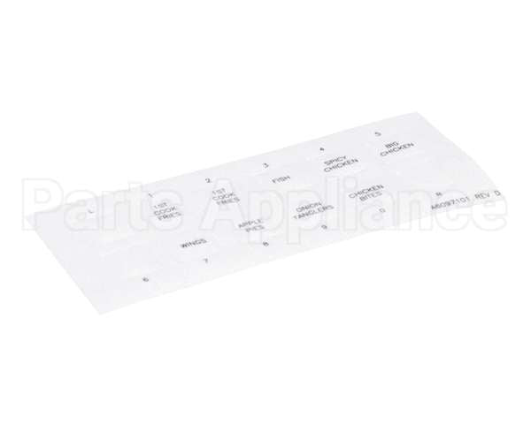 A6097101 Pitco Label,Ssh60W Left Hand Cook