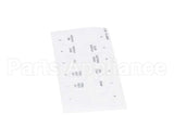 A6097101 Pitco Label,Ssh60W Left Hand Cook