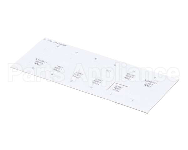 A6097102 Pitco Label,Ssh60W Right Hand Finish