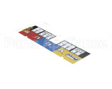 A6100801 Pitco Label,Ovrlay Wingstreet 3 Lane