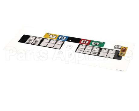 A6100901 Pitco Label,Ovrelay Wingstreet Se