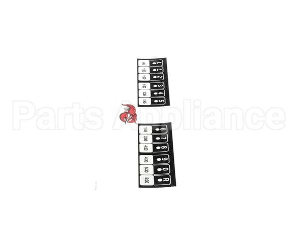 A6111101 Pitco Label,Ovrly Rl-Fryer Lobster