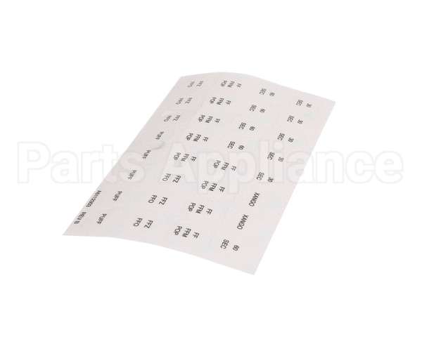 A6112303 Pitco Label,Swenson Ssh60W Left/Righ