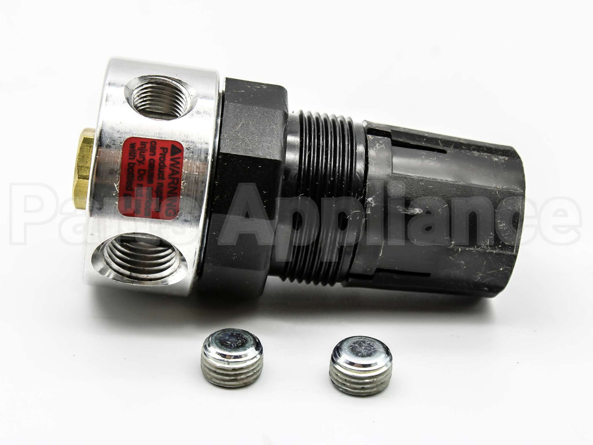 R374-02C Parker Watts Fluid Air 1/4"Reg 0/125#Out4Way Alum