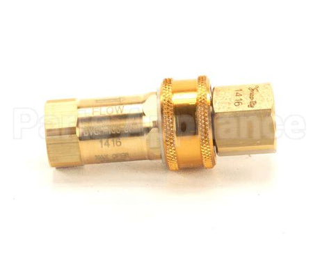 AG-5C T&S Brass Gas Appliance Connectors, Quick Disconne
