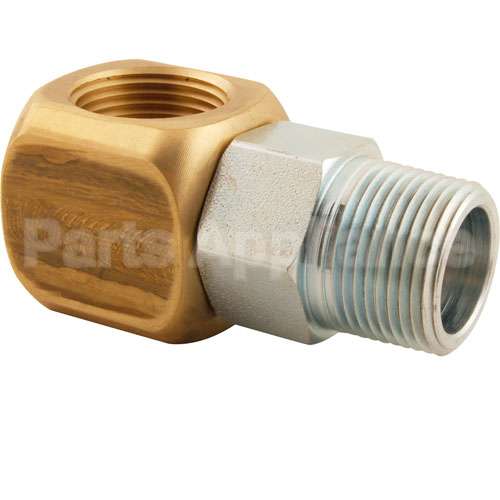 AG6E Compatible TS Brass Fitting, Gas, Swivel, T&S