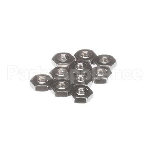 AJA306P101 Compatible Roundup Nut, Hex (#6-32) Pk/10