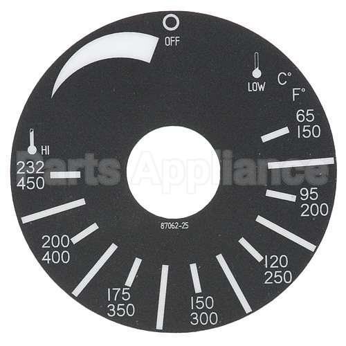 AS-8706225 Compatible Apw Decal Dial Plate
