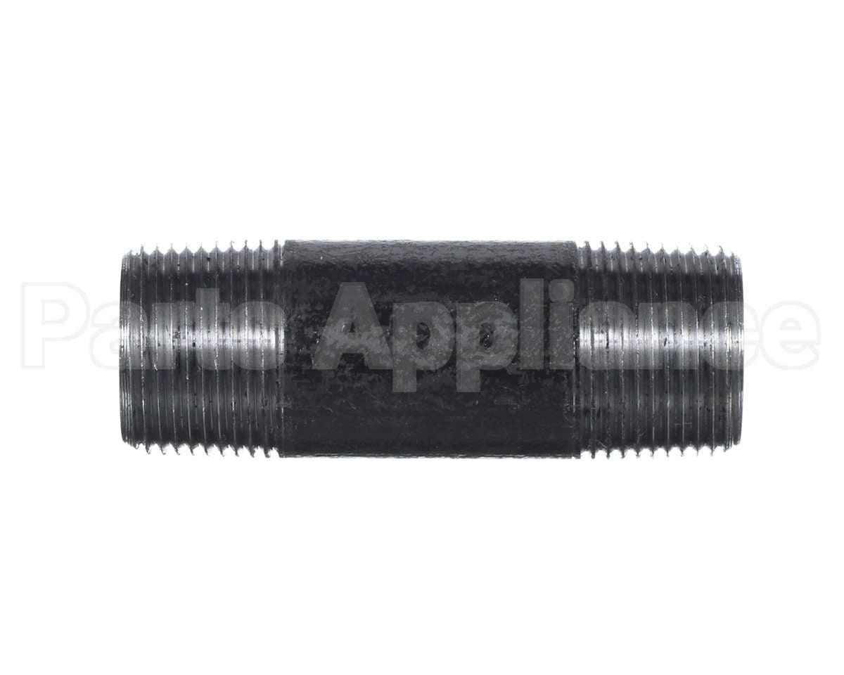 AS-N5218P Bakers Pride Nipple 3/4 X 3 Blk Pipe