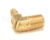 AT0P-2628-1 Accutemp Brass Elbow, 1/4 Hose Barb X 1/4 Male Np