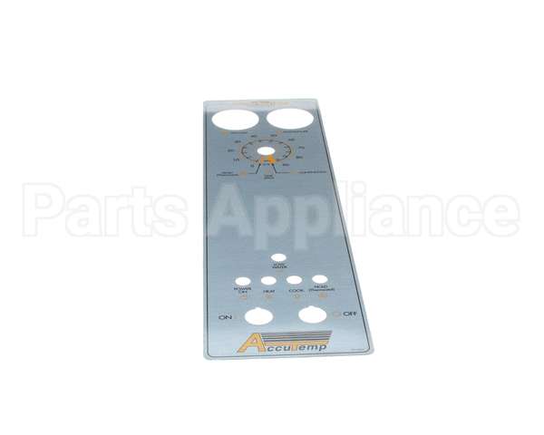 AT1L-2804-2 Accutemp 6 Pan Control Overlay, 100 Series