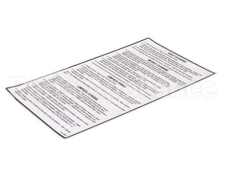 AT1L-3658-4 Accutemp Overlay Steamer Instructions