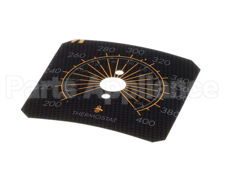 AT2L-2715-5 Accutemp Overlay, Control Panel Elec/Gas Internal