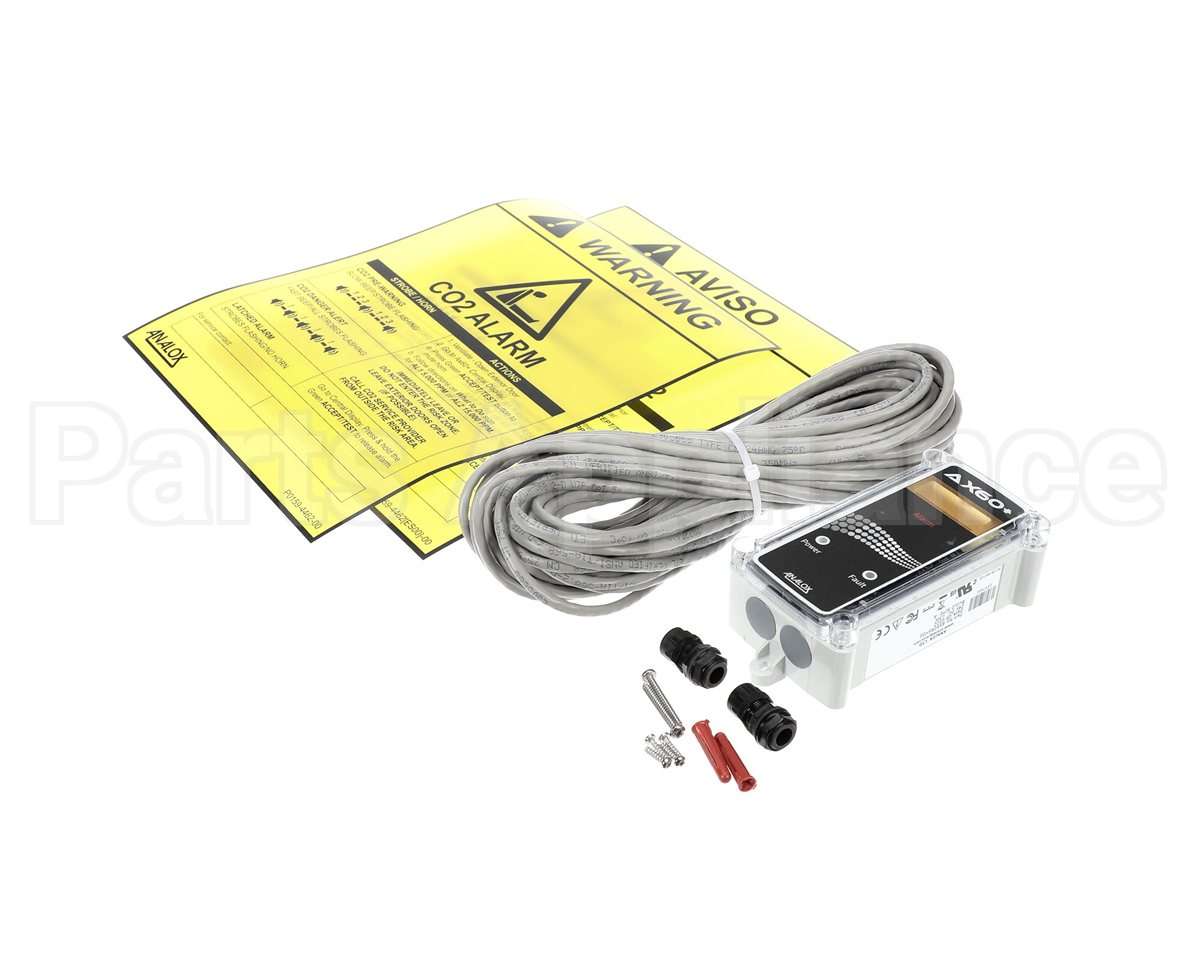 AX60RSYDE Analox Sensor Ax60+ Alarm, Hard Wired, Amber Strobe, I