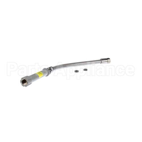 B-0018-H T&S Brass Hose, 18 Flexible Stainless Steel