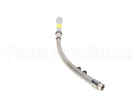 B-0020-H T&S Brass 20 Flexible S'steel Hose W/ Gray Handle