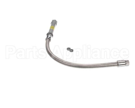B-0024-H T&S Brass Hose, 24 Flexible Stainless Steel