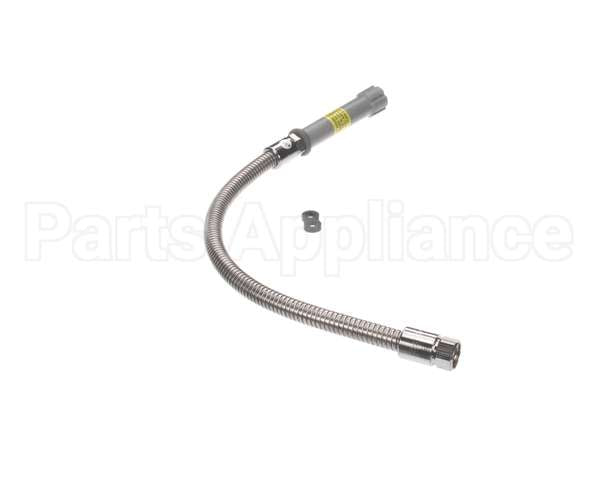 B-0024-H T&S Brass Hose, 24 Flexible Stainless Steel