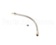 B-0026-H2A T&S Brass Hose, 26 Flexible Stainless Steel, Less